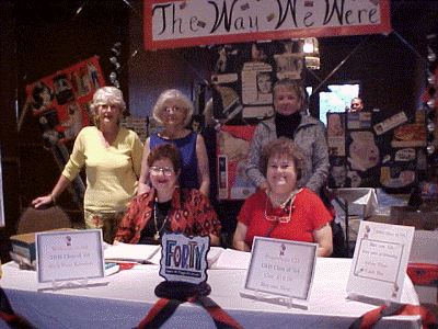 Reception Desk at Reunion 40