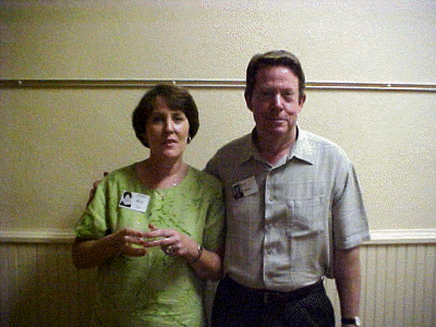 Georgia Barrick Bush & Bill Barrick, twins