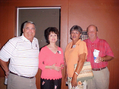 Doug Nelson, Nelda Mathews Goodson, Sheila & Dennis Robbins