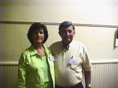 Teacher, Jim Hemby & wife Sylvia