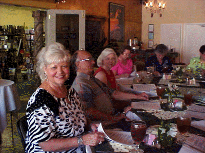 Elnore Etheridge, Ronnie Cooke, Beverlye Clayton Reynolds, Martha Still, Charlotte Mendheim Adams