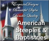 Save on Steeples & Baptistries