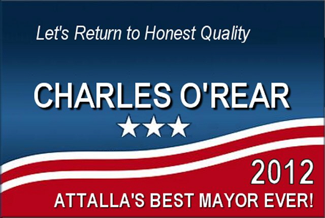 REELECT MAYOR CHARLES O'REAR 2012