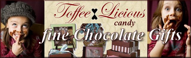 Fine Chocolate Candy Gifts -  Toffeelicious  Toffee Company