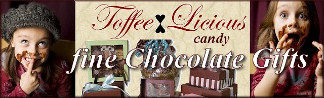 Fine Chocolate Candy Gifts -  Toffeelicious  Toffee Company