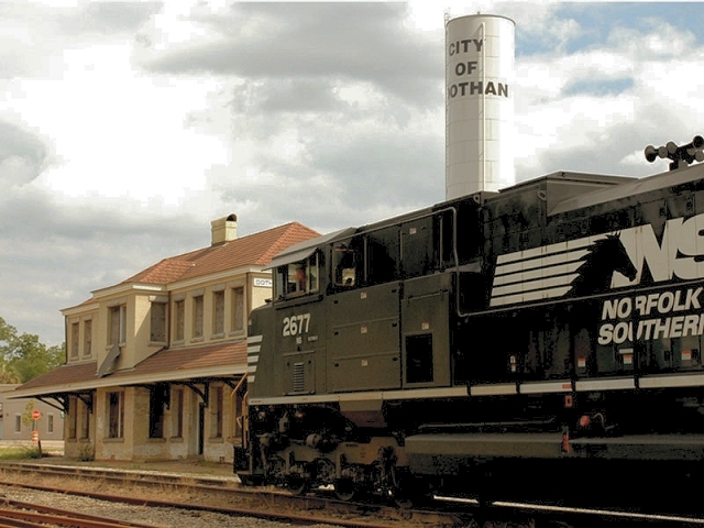Dixie and Train