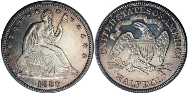 1889 Half Dollar 1889 Half Dollar